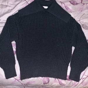 H&M collard sweater
